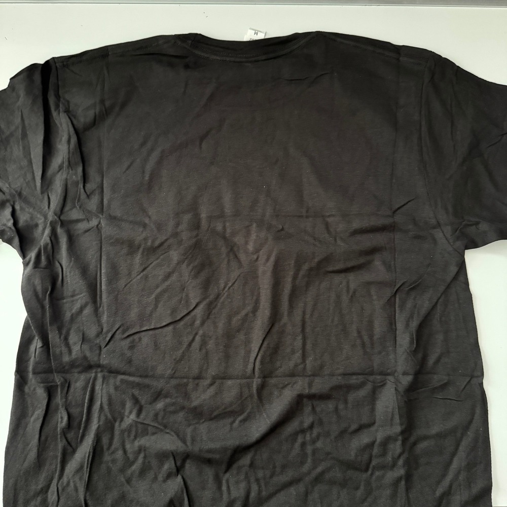 Tultex Coach Graphic T Shirt Black‎ Short Sleeve Crew Neck Size Medium - Picture 6 of 12